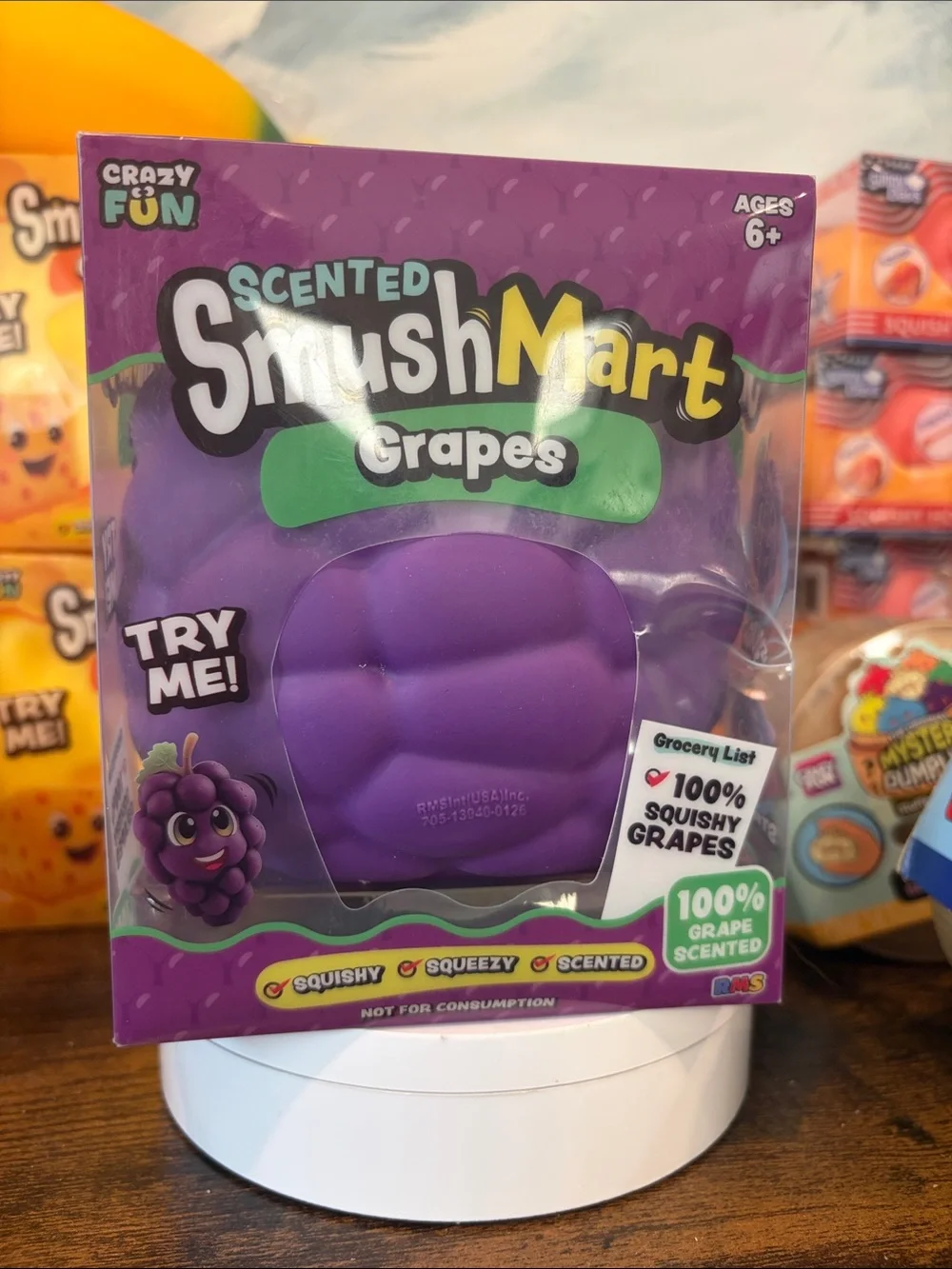 Scented SmushMart Grapes - Purple